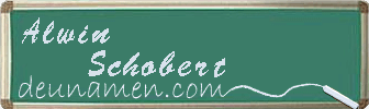 Alwin Schobert Visitenkarte
